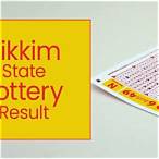 sikkim state lottery result